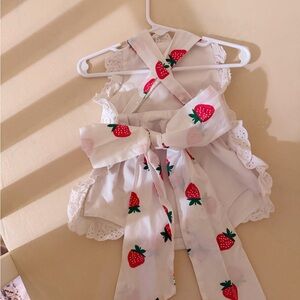 TBBC Sanibel strawberry sun suit